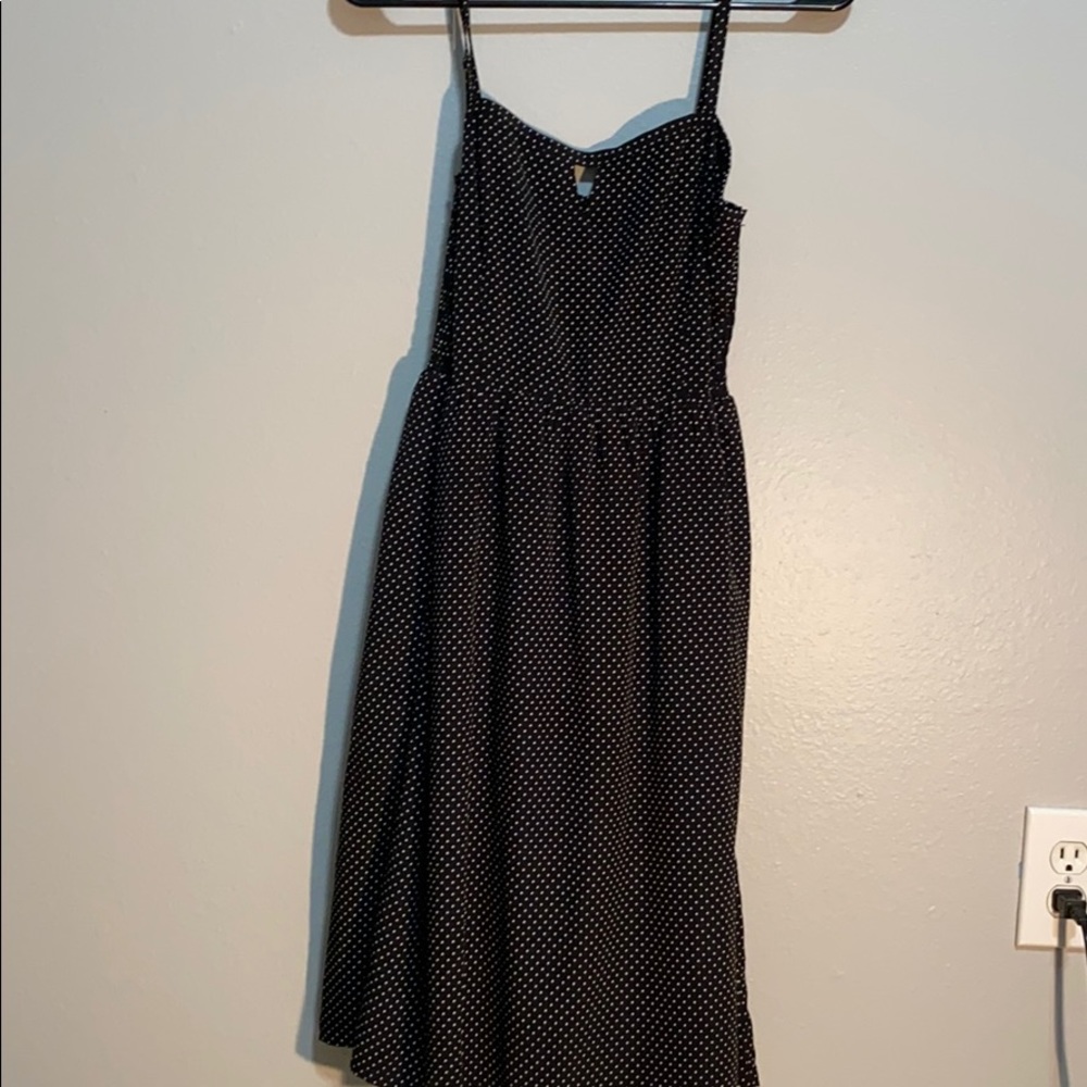 Black and white dress